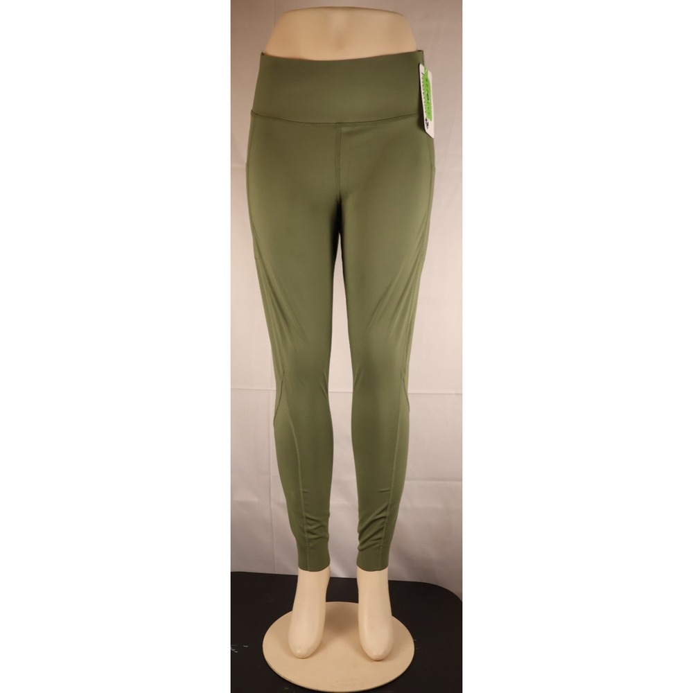 Phoenix Active Leggings Womens 3XL Green High‎ Rise Athletic Yoga Pants NWT